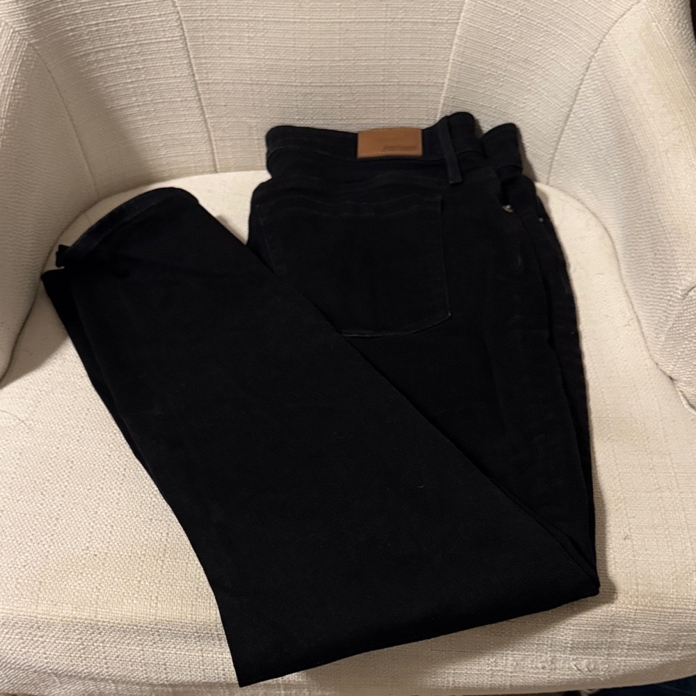 Revtown High Rise Skinny Black Jeans